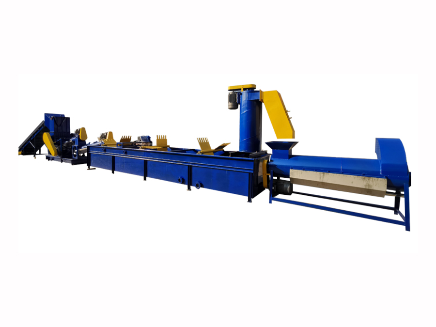 片料破碎清洗回收線